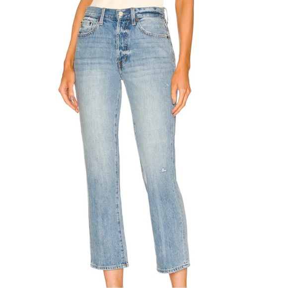 Pistola Charlie High-Rise Classic Straight Jean: Rhythm Vintage